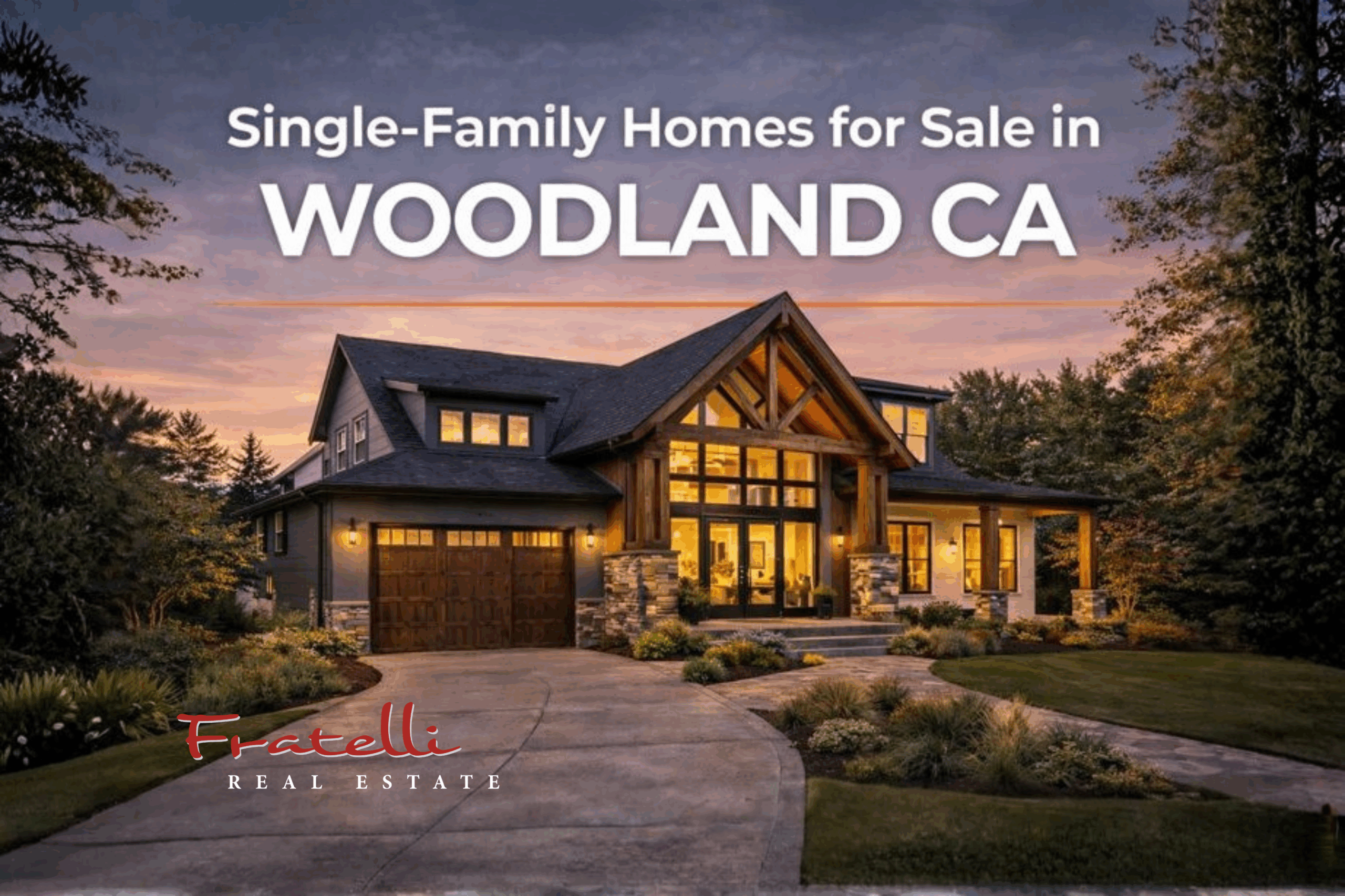 Single-Family Homes for Sale in Woodland CA